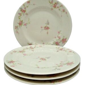5 Theodore Haviland New York Porcelain Bread & Butter Plates 6.5” Vintage